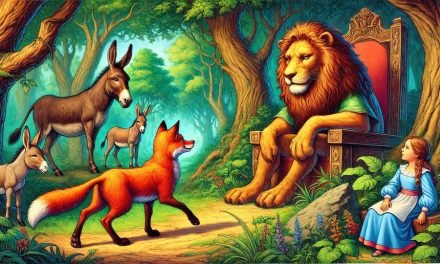 The Fox, the Lion, and the Foolish Donkey